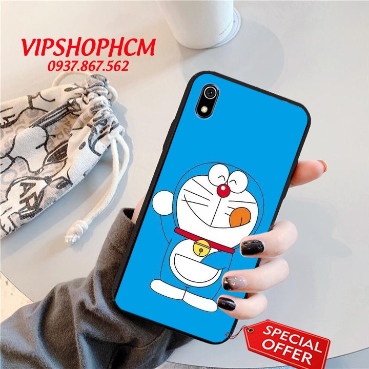 Ốp lưng Xiaomi Redmi 8/ 8A/ S2/ 3S/ F1 Hình Doremon Nhảy Múa - viền TPU dẻo