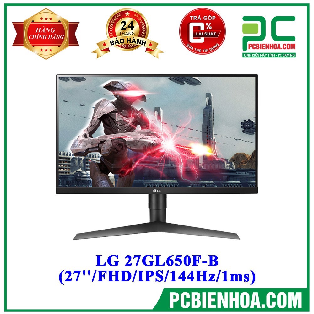 MÀN HÌNH LG 27GL650F-B (27"/FHD/IPS/144HZ/1MS) | BigBuy360 - bigbuy360.vn