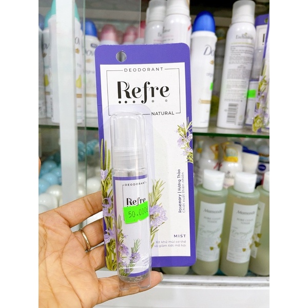 XỊT KHỬ MÙI REFRE 30ml(mẫu mới)