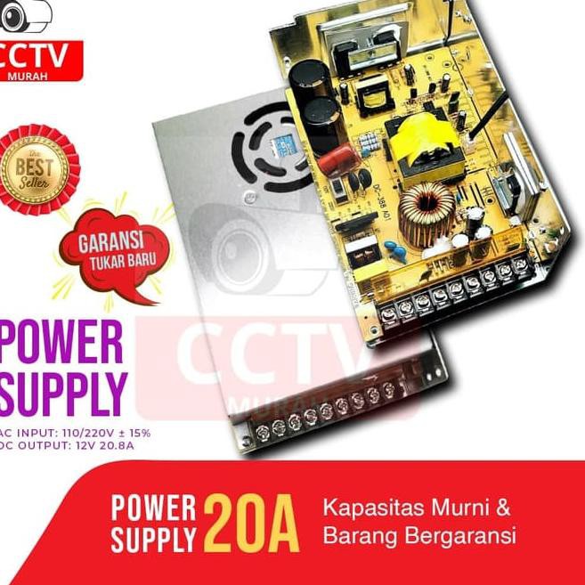 Bộ Nguồn 12v / 20a + Quạt 1 Năm Chất Lượng Cao