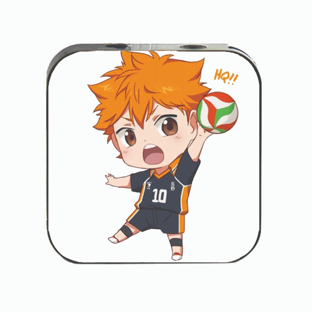 Máy nghe nhạc mp3 IN HÌNH Haikyuu Vua bóng chuyền anime cầm tay mini tặng tai nghe