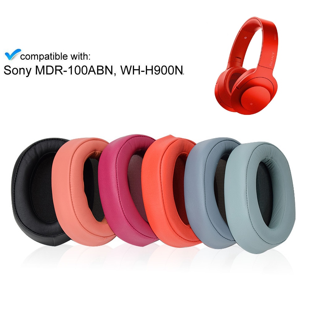 For Sony MDR-100ABN WH-H900N Headphones Replacement Earpads Cushion