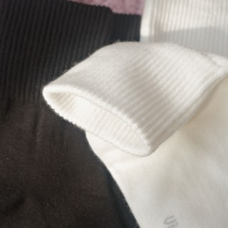Tất cao cổ nữ trơn Korea Crew Plain Socks