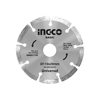 Dmd011102 đĩa cắt gạch khô 110mm hiệu ingco