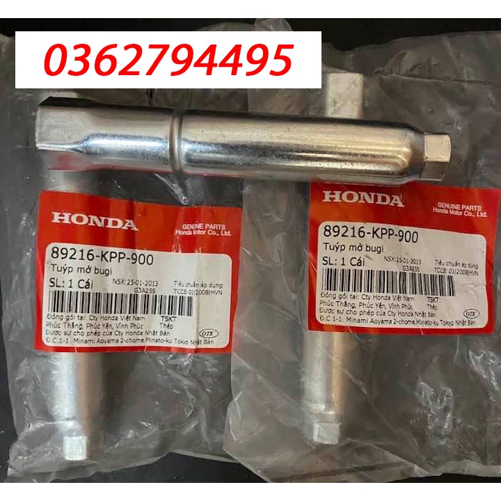 Tuýp mở/Tuýp tháo Bugi xe Winner/Sonic Zin chính hãng Honda