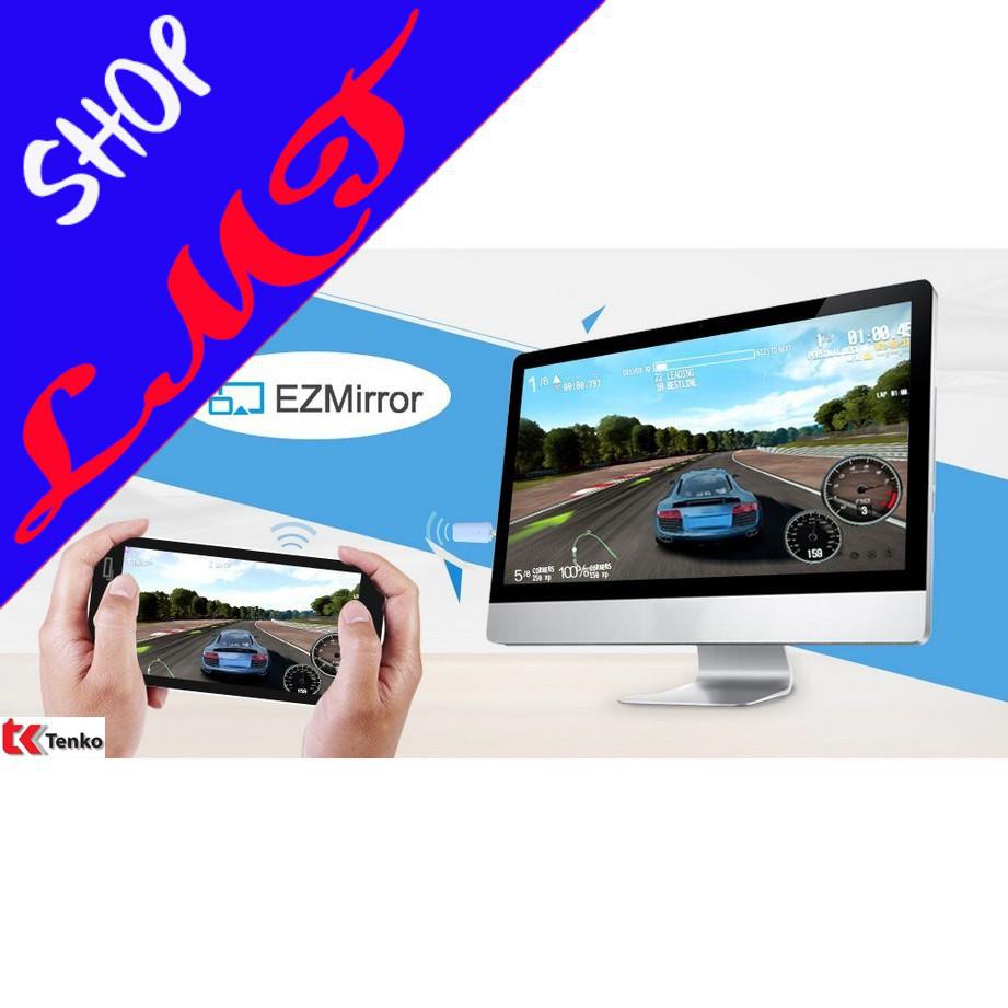 HDMI Không Dây Ezcast M2-500 hỗ trợ 2 Băng Tần