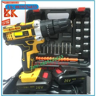 Máy khoan pin DW 26V