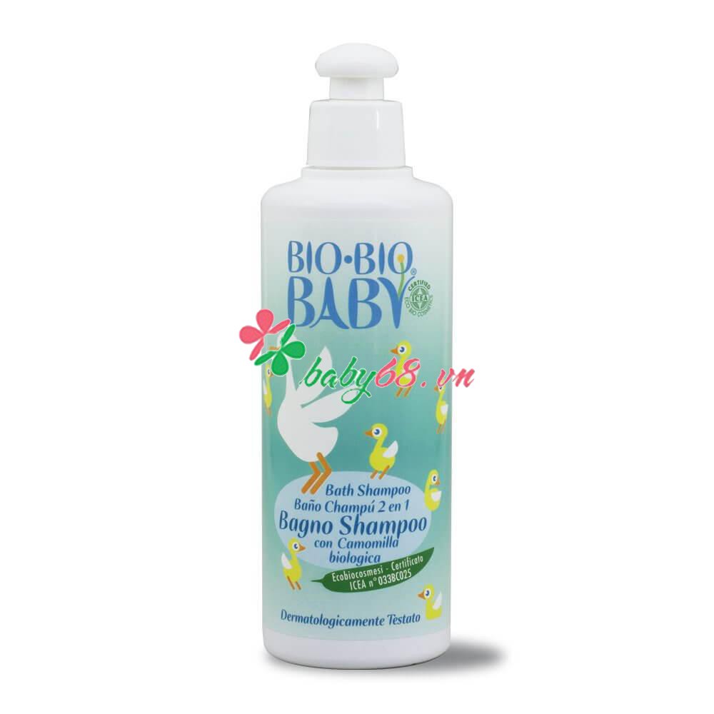 Sữa tắm gội hữu cơ Bio Bio baby 250ml cho bé sơ sinh