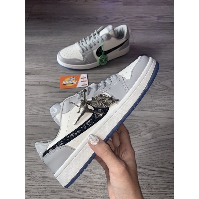 [FREESHIP + TẶNG VỚ + BẢO VỆ HỘP] GIÀY THỂ THAO NI.KE AIR JD DI.OR LOW 1:1 | BigBuy360 - bigbuy360.vn