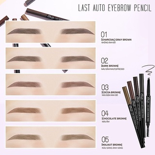 (CÓ BILL) Kẻ Mày BBIA Last Auto Eyebrow Pencil 0.18g