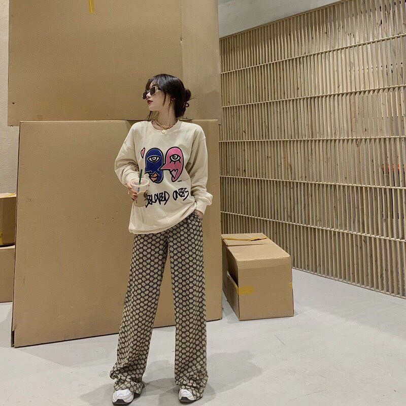 sét áo nỉ + quần hot girl fresz