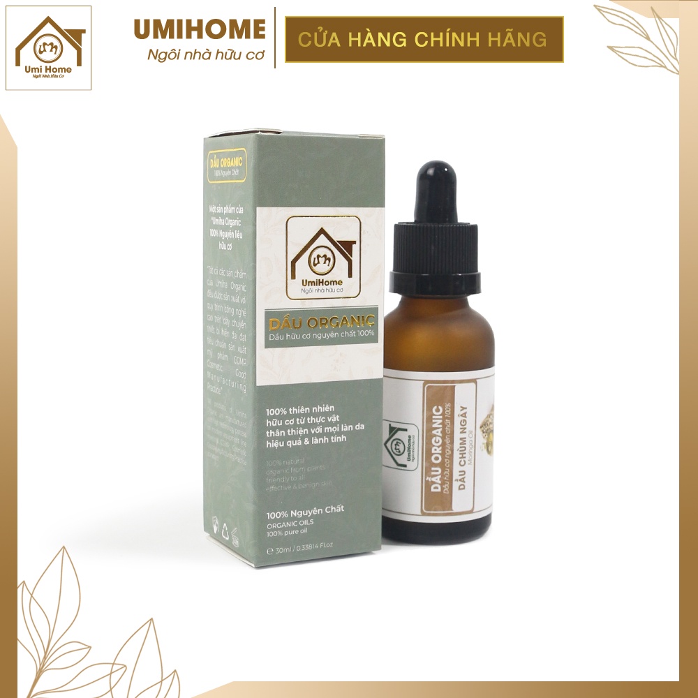 Dầu Chùm Ngây dưỡng da hữu cơ UMIHOMEnguyên chất 30ml