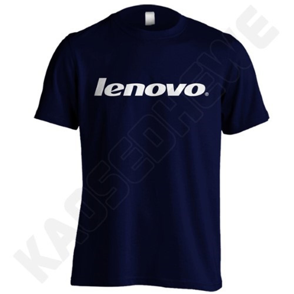 Áo Thun In Logo Lenovo 02 Dongker Đơn Giản Trẻ Trung