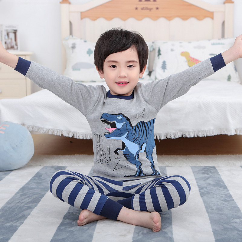 Bộ Đồ Ngủ Pijama 2 Món In Hoạt Hình Dễ Thương Cho Bé