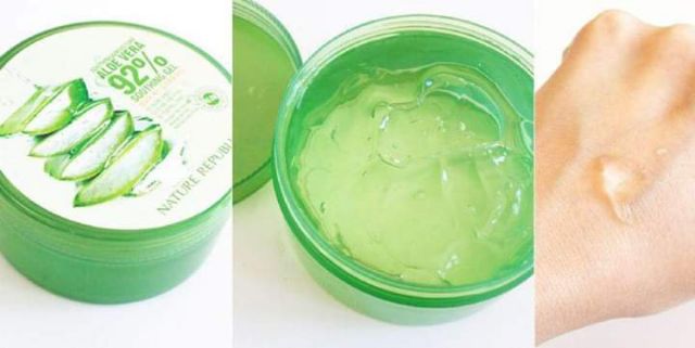 Gel Lô Hội Aloe vera 92% Nature republic 300ml