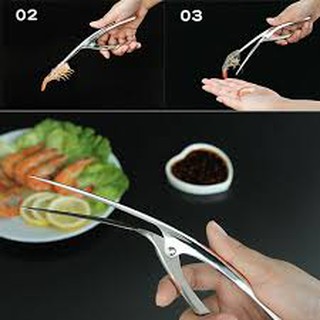 Dụng cụ lột vỏ Tôm