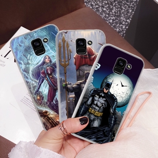 Ốp lưng họa tiết spiderman super captain cho Samsung A5 2017 A6 A6 Plus A7 A8 2018 A9 2018 J2 Prime J4 Core Plus
