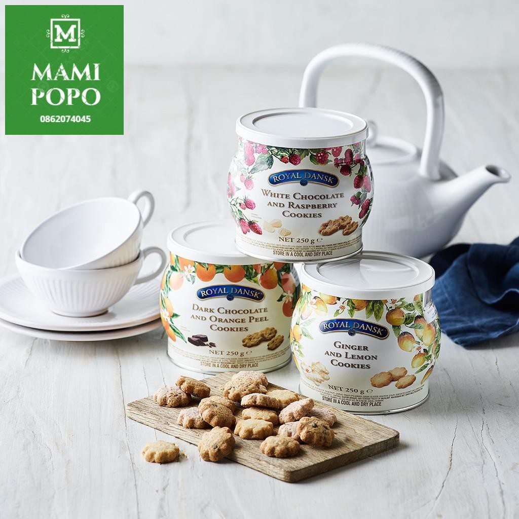 [FreeshipNha Trang] Bánh quy bơ cao cấp Royal Dansk Cookies - Đan Mạch - 250g