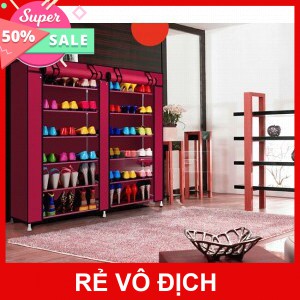 Tủ giày vải 7 tầng 12 ngăn