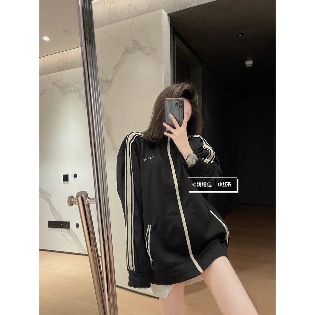 Áo khoác nỉ Jacket Celineee Winter Fall FW21 ( Full Tag, mac,... )