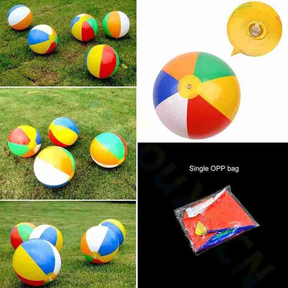 Bộ 5 Bóng Bơm Hơi 30CM Màu Sắc Cầu Vồng Độc Đáo Trang Trí Nhà Cửa