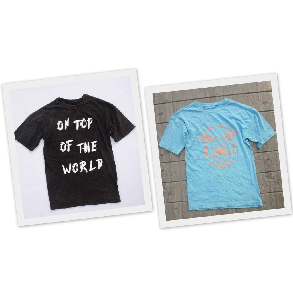 Áo phông cho nam, cổ tròn, 2 mầu xanh & đen, hàng cotton 100%  full size từ 30 - 90kg