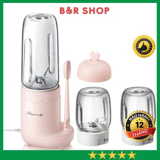 Máy xay thực phẩm trẻ em Bear. Model LLJ-C04J1. Bộ 3 cối xay tiện lợi. Phù hợp nhiều loại thức ăn.