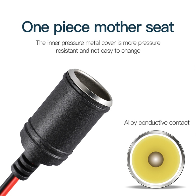 Dây Kẹp Pin Mở Rộng Phích Cắm WU Tiện Dụng Cho Xe Hơi