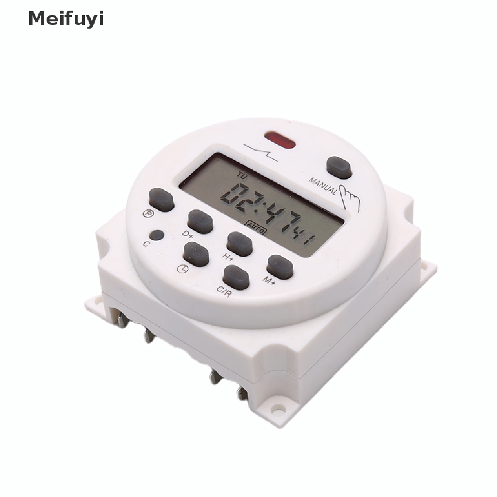 [Meifuyi] CN101A 12V 24V 110V 240V Digital LCD Power Timer Switch Relay VN439