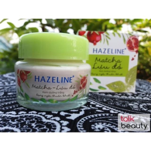 (45g) Kem Sữa Dưỡng Trắng Da Hazeline Lựu Đỏ Và Matcha