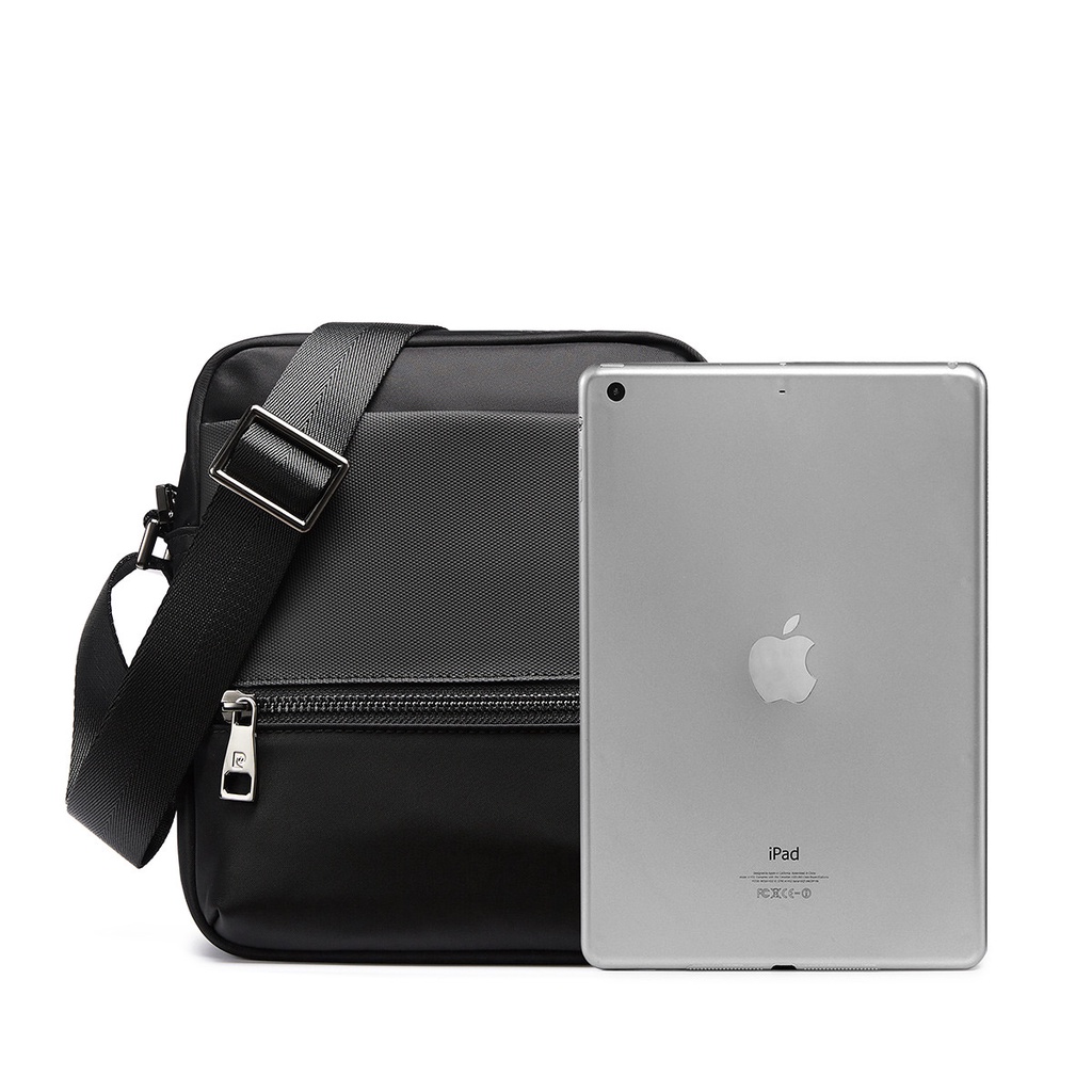 Túi đeo chéo nam Pierre cardin polyester cao cấp size 21.5x18x7.5cm