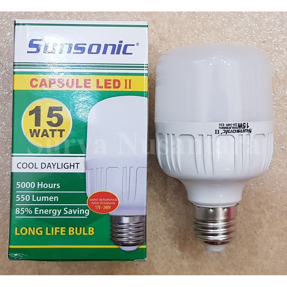 Đèn Led 15w 15 Watt Nagano Sunsonic