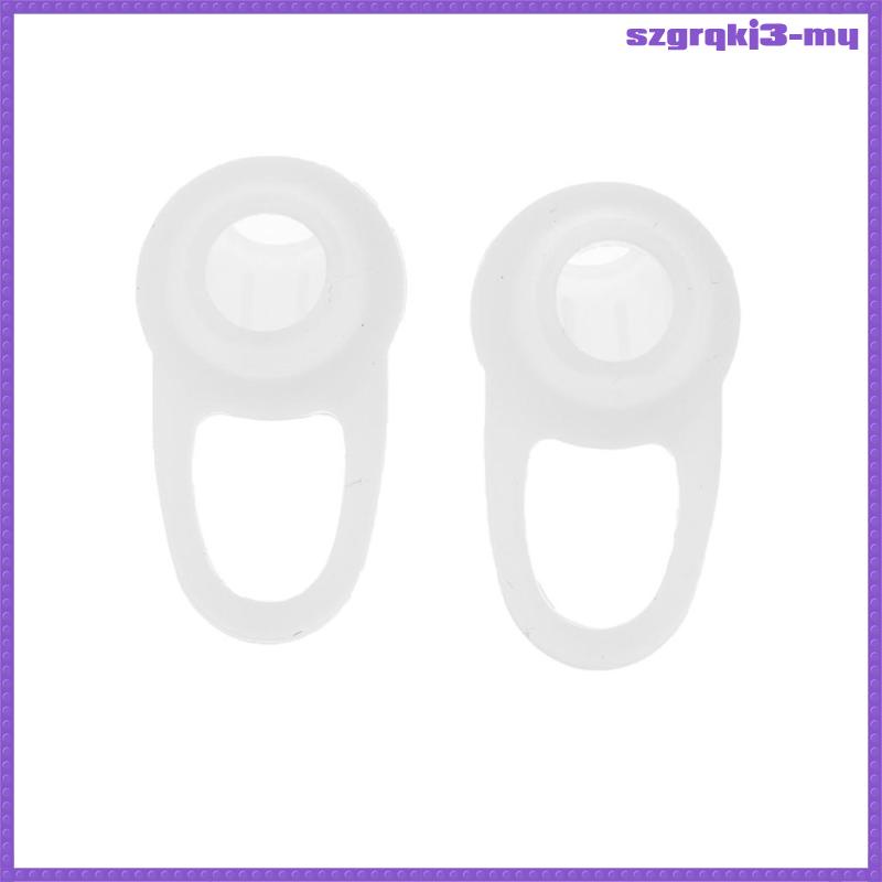 1 Cặp Đệm Tai Nghe Bằng Cao Su silicone Màu Đen Nhẹ Siêu Bền