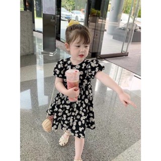 VÁY HOA CÚC CHO MẸ VÀ BÉ