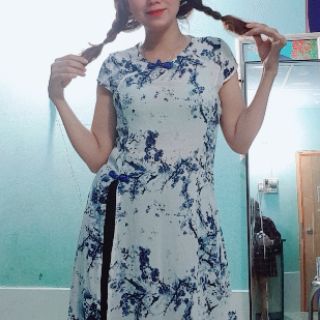 Sườn xám mặc quần ái thiên