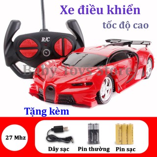 Xe điều khiển từ xa tốc độ cao pin sạc đa năng toysem xe đua mô hình BLUEBEE - Đồ chơi trẻ em, quà tặng sinh nhật cho bé