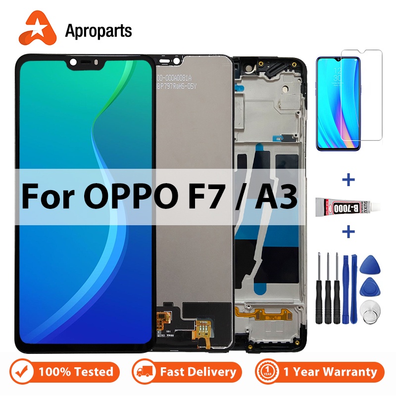 Màn Hình Cảm Ứng LCD Thay Thế Cho OPPO F7 CPH1819 CPH1821 OPPO A3