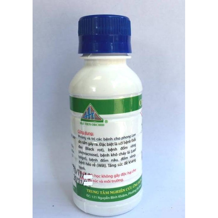 --- Thuốc trị nấm sinh học cho phong lan- OLICIDE 100ml chất, giá rẻ.