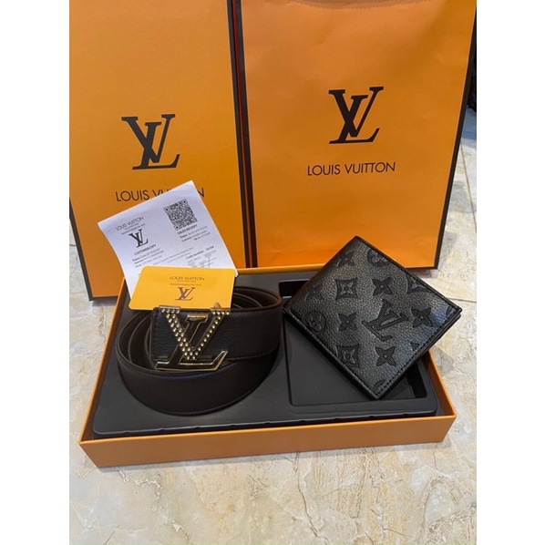 set dây lưng kèm ví fullbox bill thẻ túi giấyFreeship
