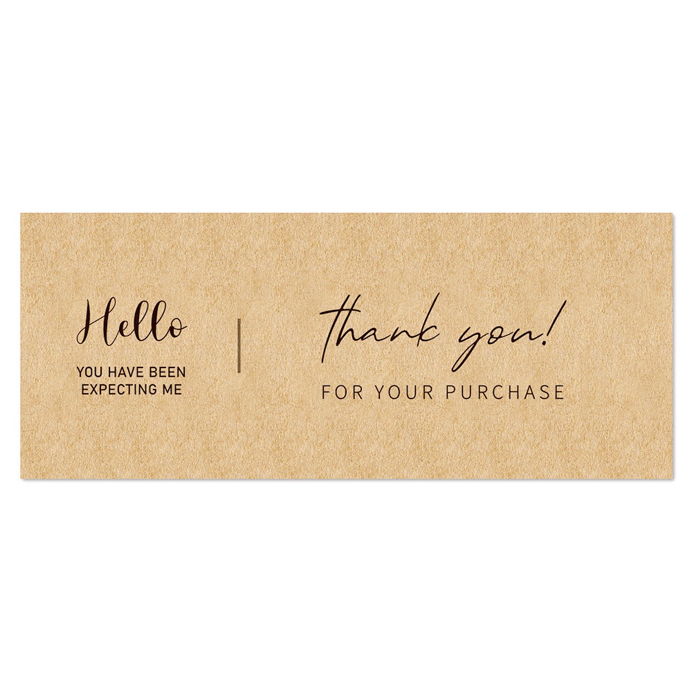 Tem niêm phong cảm ơn, nhãn dán thank you, tem thank you thiết kế chữ đơn giản sang trọng