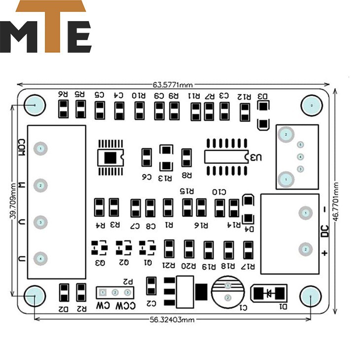 Mới! Mạch điều khiển động cơ không chối than 7-12V - Brushless Motor Driver