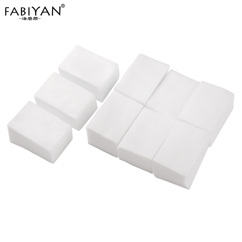 Chai rỗng/ chai rỗng bằng nhựa acrylic và 500 miếng bông tẩy trang FABIYAN