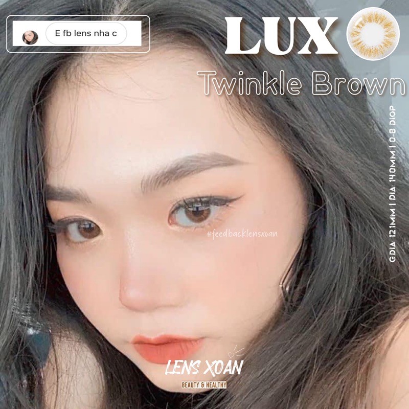 ÁP TRÒNG LUX TWINKLE BROWN