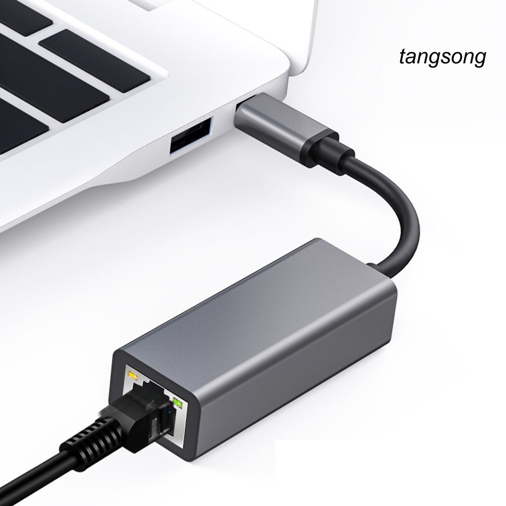 Cáp Chuyển Đổi Từ Cổng Usb Type C Ethernet Sang Rj45 Lan Cho Notebook