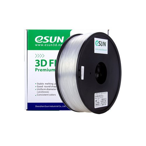 Nhựa in 3D ESUN PLA trong suốt - PLA filament_Clear - 1.75mm - 1kg