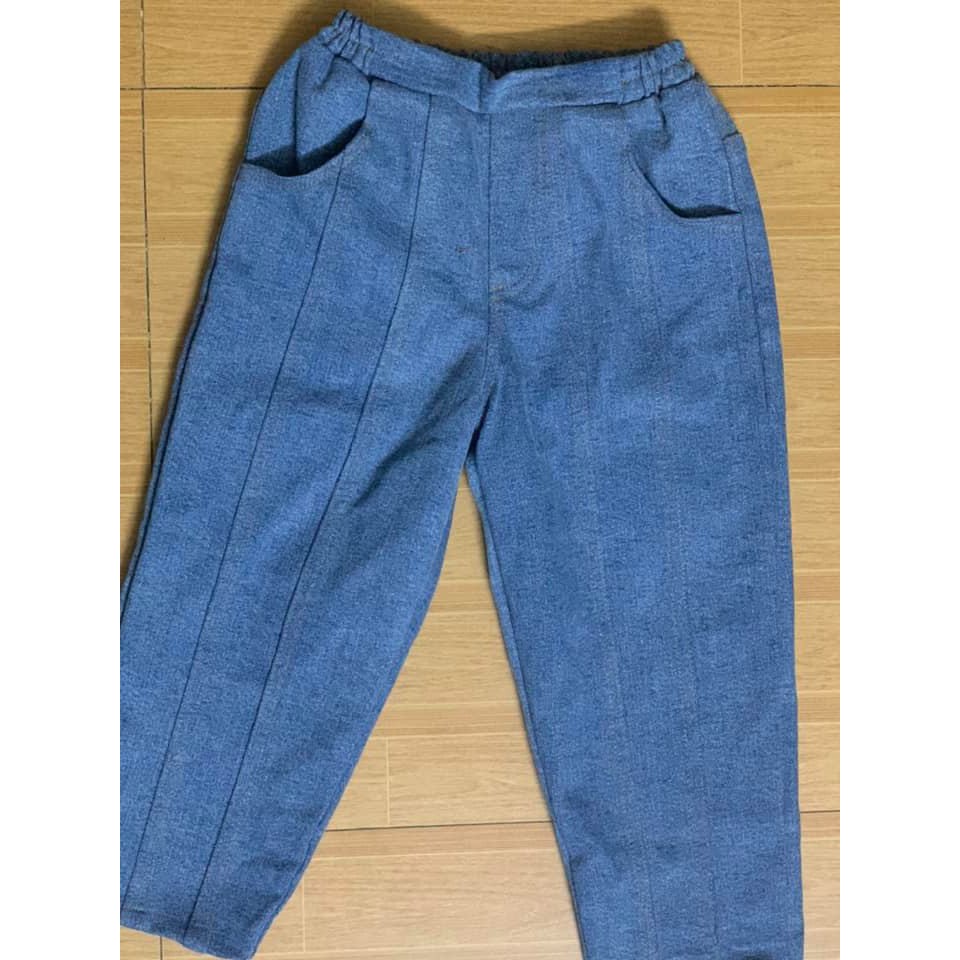 RẬP GIẤY - Quần ghép - unisex 30038 (rập đã cắt sẵn)