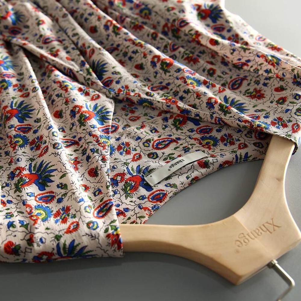 Jumpsuit voan cổ chữ v in họa tiết đáng yêu thanh lịch cho nữ | BigBuy360 - bigbuy360.vn