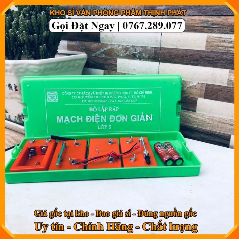 💥Kho sỉ vpp gi.á gốc,sẵn hàng 💥 Bộ lắp mạch điện đơn giản lớp 5