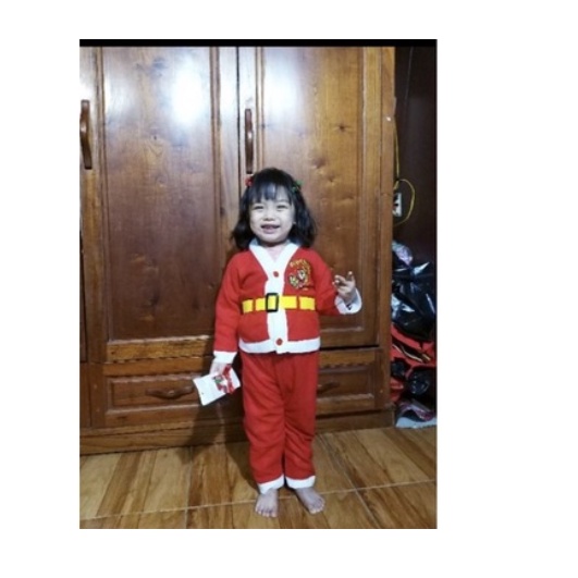 Quần Áo Hoá Trang Ông Già Noel Cho Bé