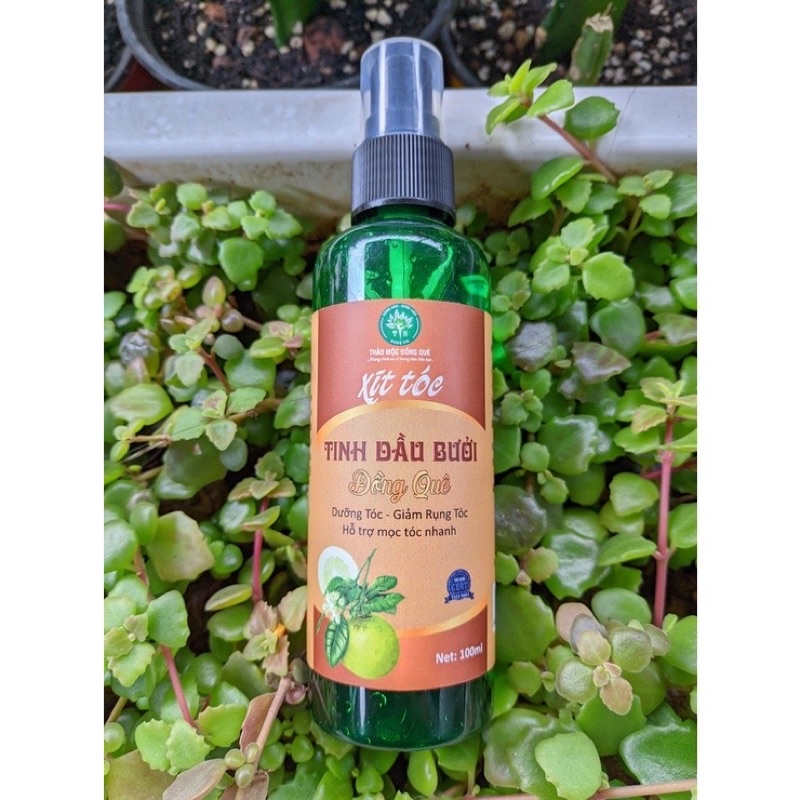 Tinh Dầu Bưởi Đồng quê Natural Giảm Rụng Tóc - Kích Thích Mọc Tóc - Làm Dài Tóc 150ml (handmade)